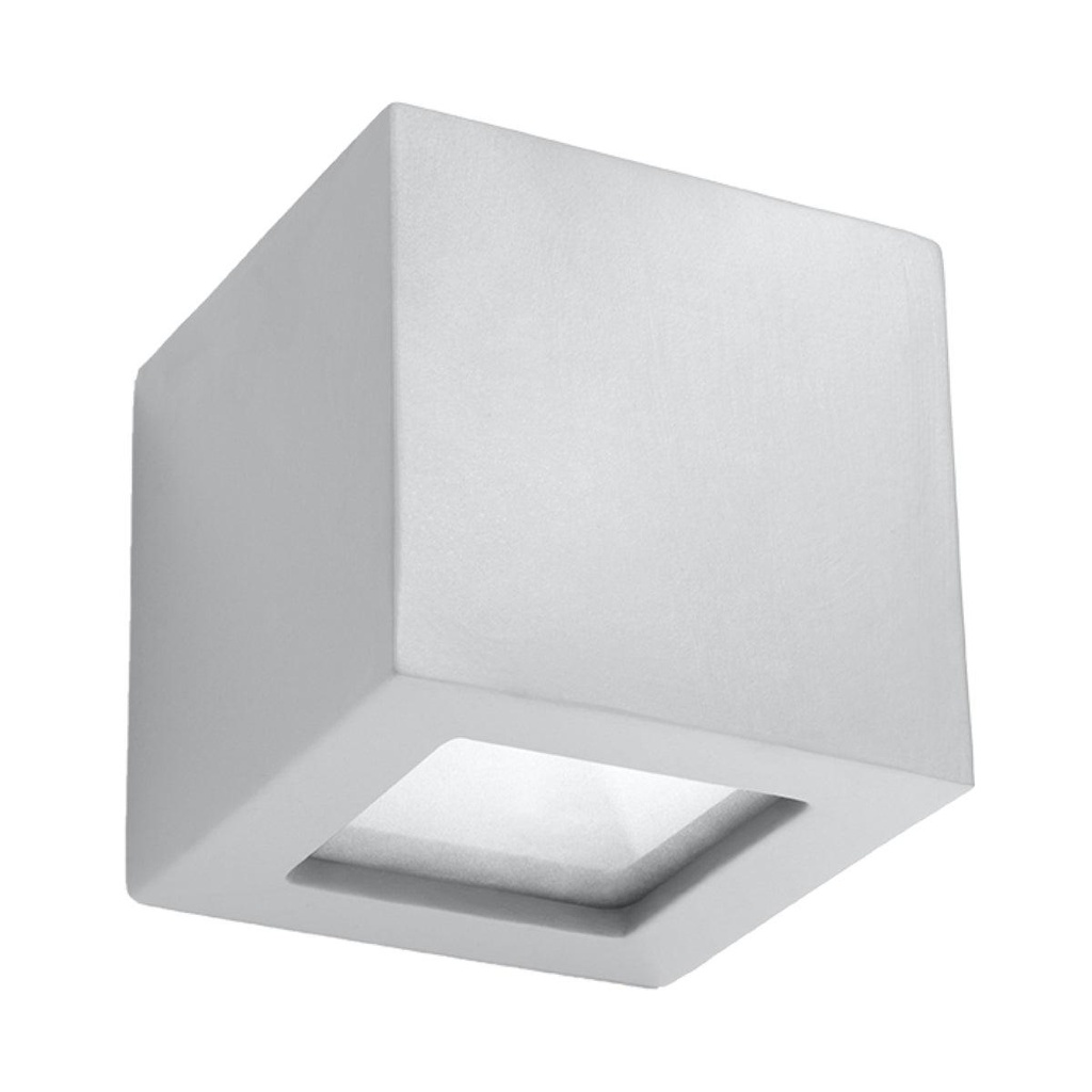 [SL.0871] Lampada da parete in ceramica LEO grigio