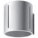 Lampada da parete INEZ grigio