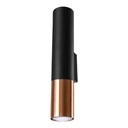 LOOPEZ wall lamp black/copper
