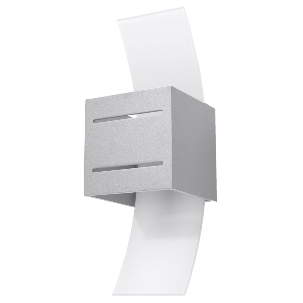 [SL.0202] Lampada da parete LORETO grigio