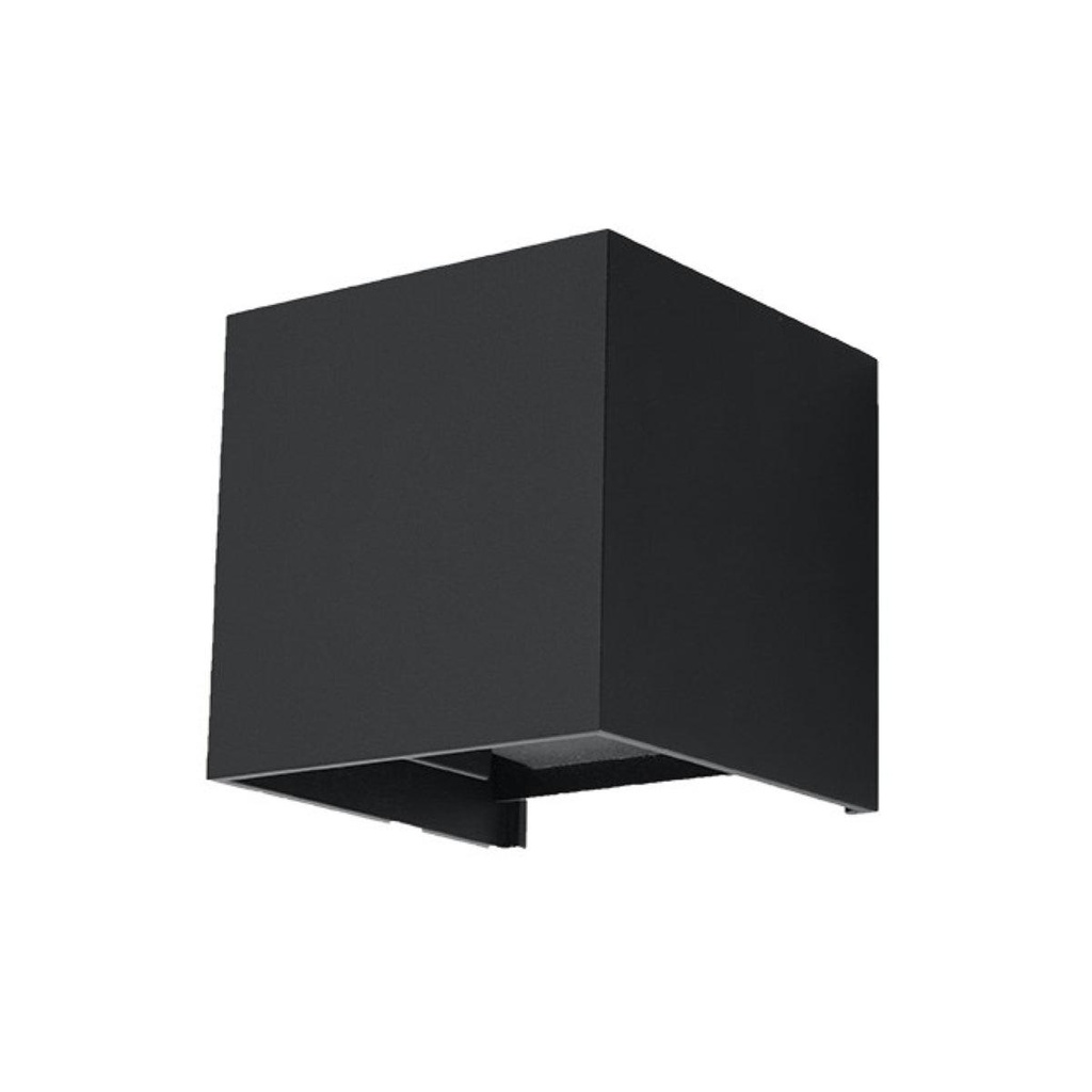 [SL.0545] Applique LED noire IP54 LUCA