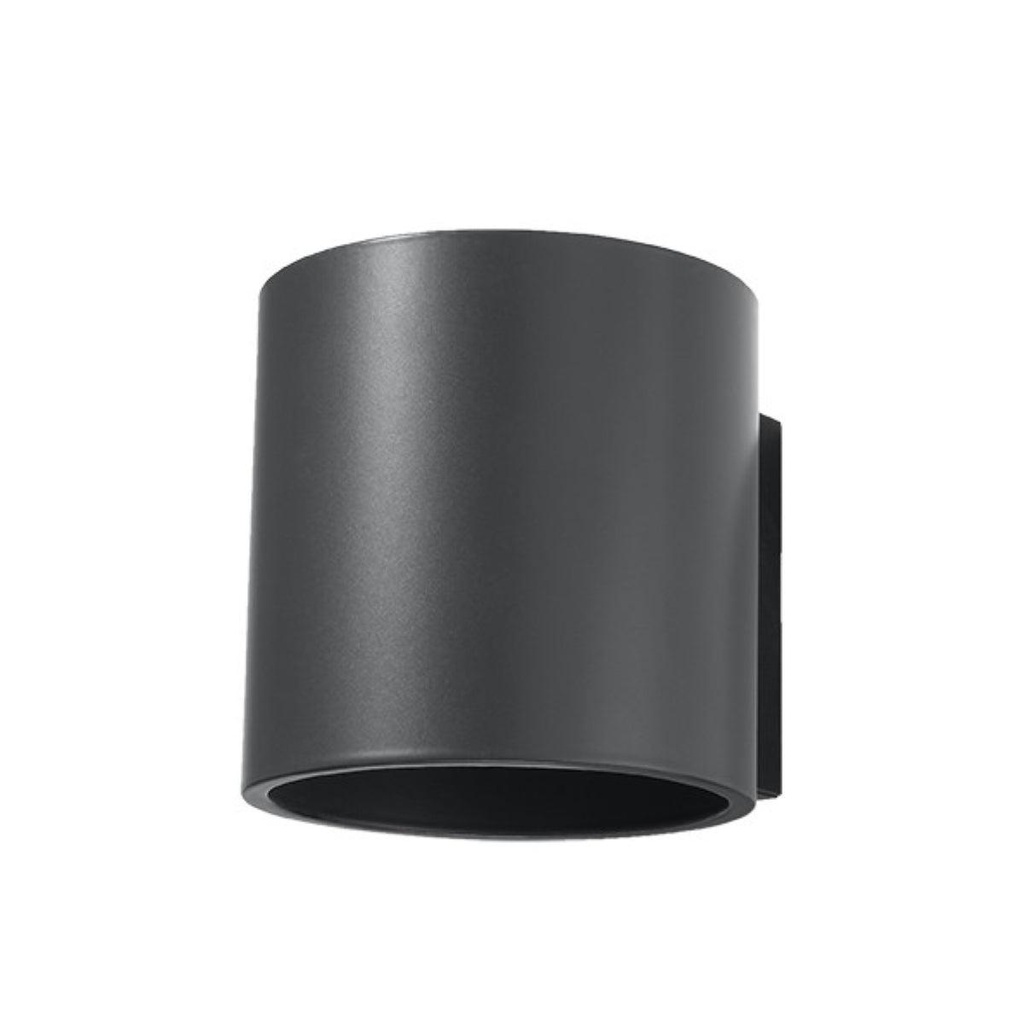 [SL.0566] ORBIS 1 anthracite wall lamp