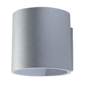 ORBIS 1 lampada da parete grigio