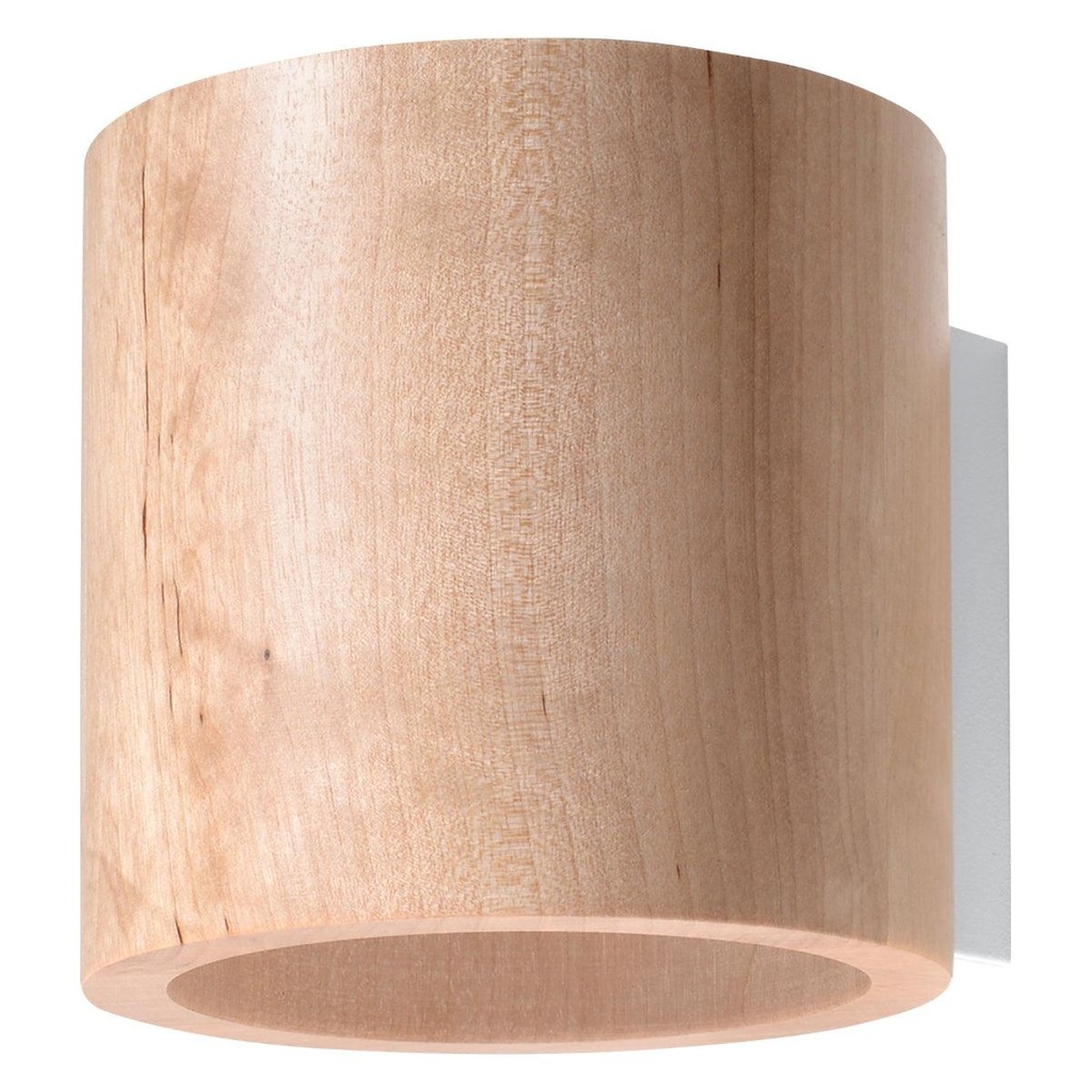 [SL.0490] ORBIS Wandleuchte aus Naturholz
