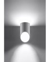 Lampada da parete PENNE 20 bianco