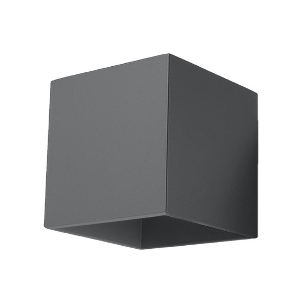[SL.0565] QUAD 1 Anthrazit Wandleuchte