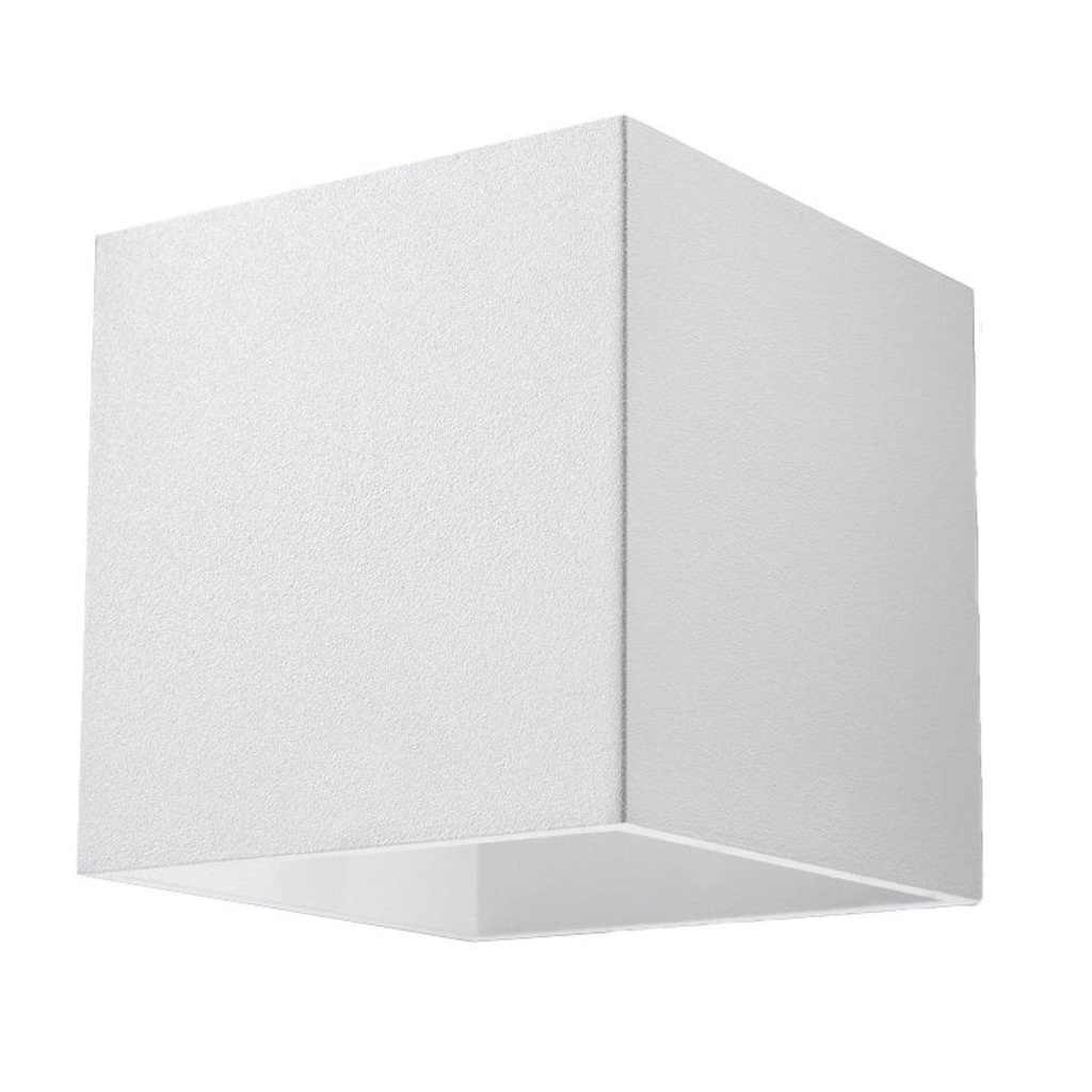 [SL.0059] QUAD 1 weiße Wandleuchte