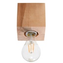 Lampada da soffitto ARIZ in legno naturale