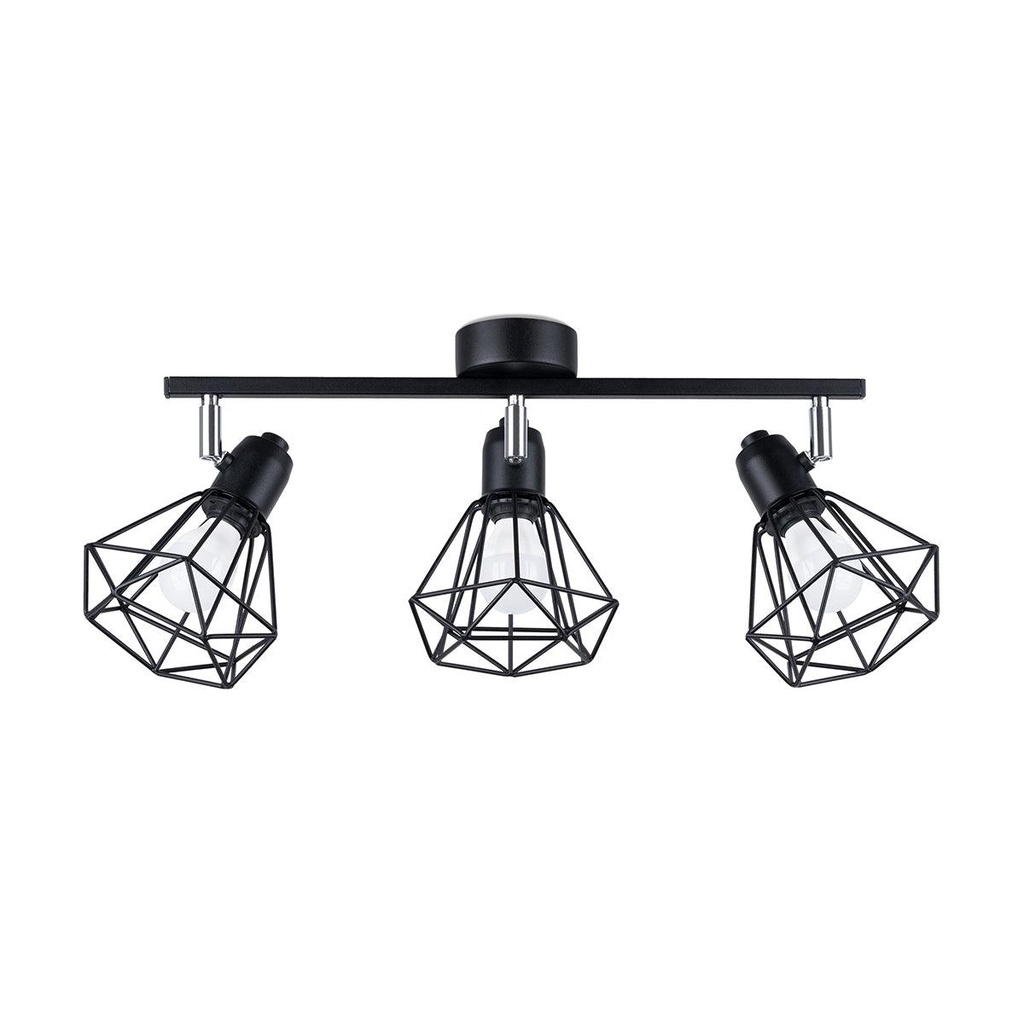 Lampada da soffitto ARTEMIS 3 nero
