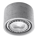 Lampada da soffitto BASIC 1 in cemento
