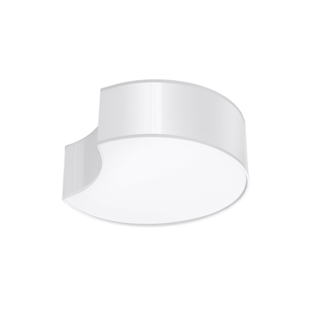 Lampada da soffitto CIRCLE 1 bianco