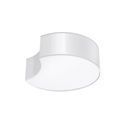 Lampada da soffitto CIRCLE 1 bianco