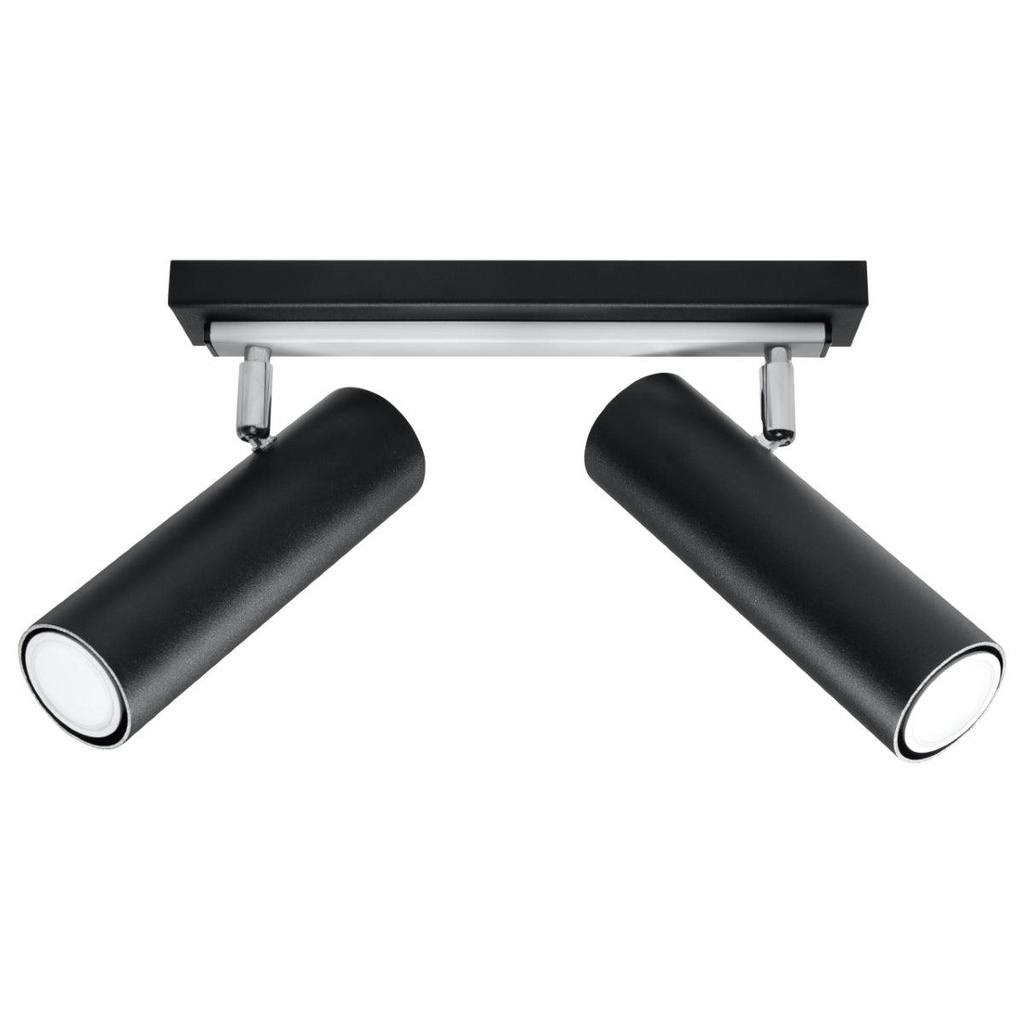 [SL.0500] DIREZIONE 2 ceiling light black