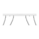 Lampada da soffitto EYETECH 4 bianco