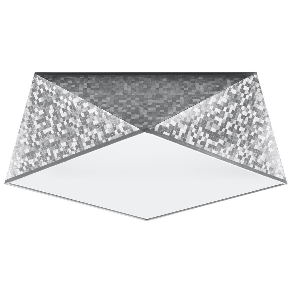 [SL.0691] Lampada da soffitto HEXA 35 argento