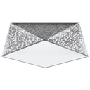 Lampada da soffitto HEXA 35 argento