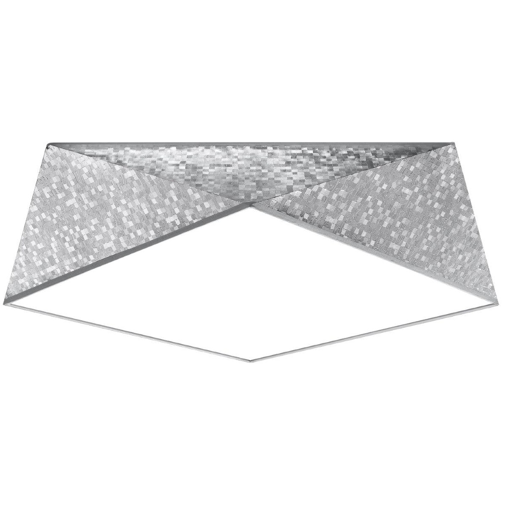 [SL.0694] Lampada da soffitto HEXA 45 Argento