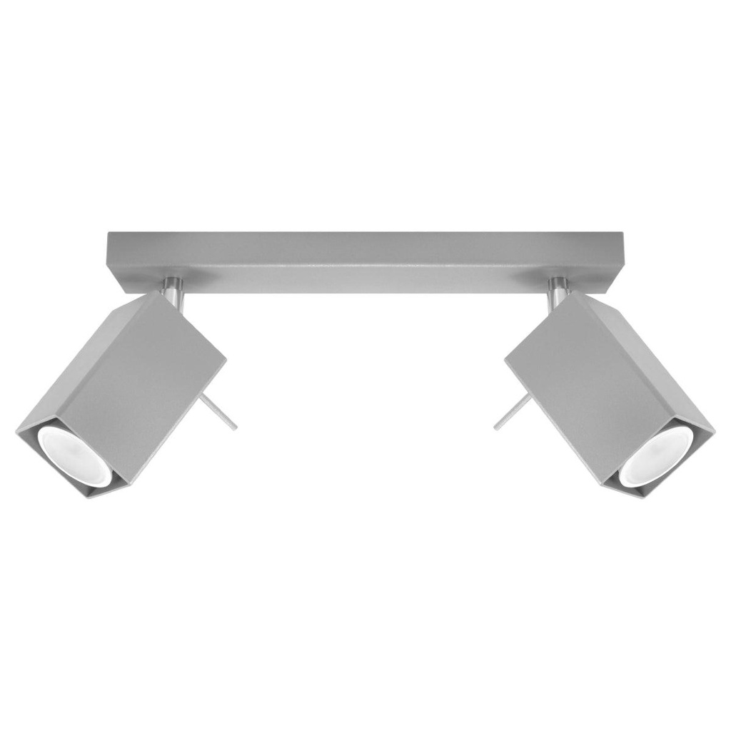 Lampada da soffitto MERIDA 2 grigio