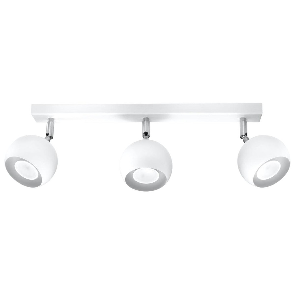 Lampada da soffitto OCULARE 3 bianco