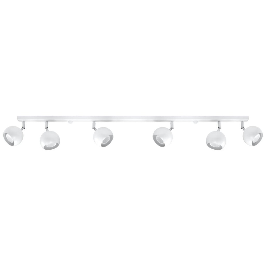 Lampada da soffitto OCULARE 6L bianco