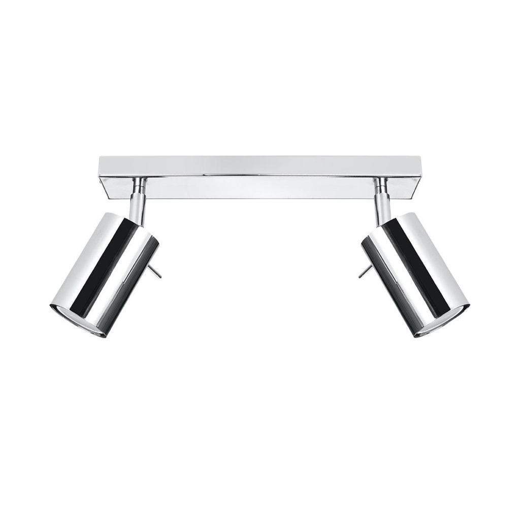 Lampada da soffitto RING 2 cromo