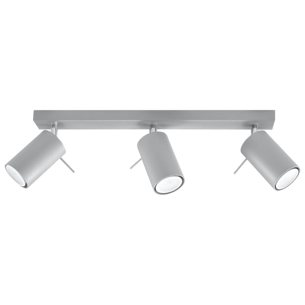 [SL.0451] RING 3 Deckenleuchte, grau