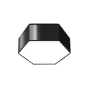 Lampada da soffitto SUNDE 11 nero