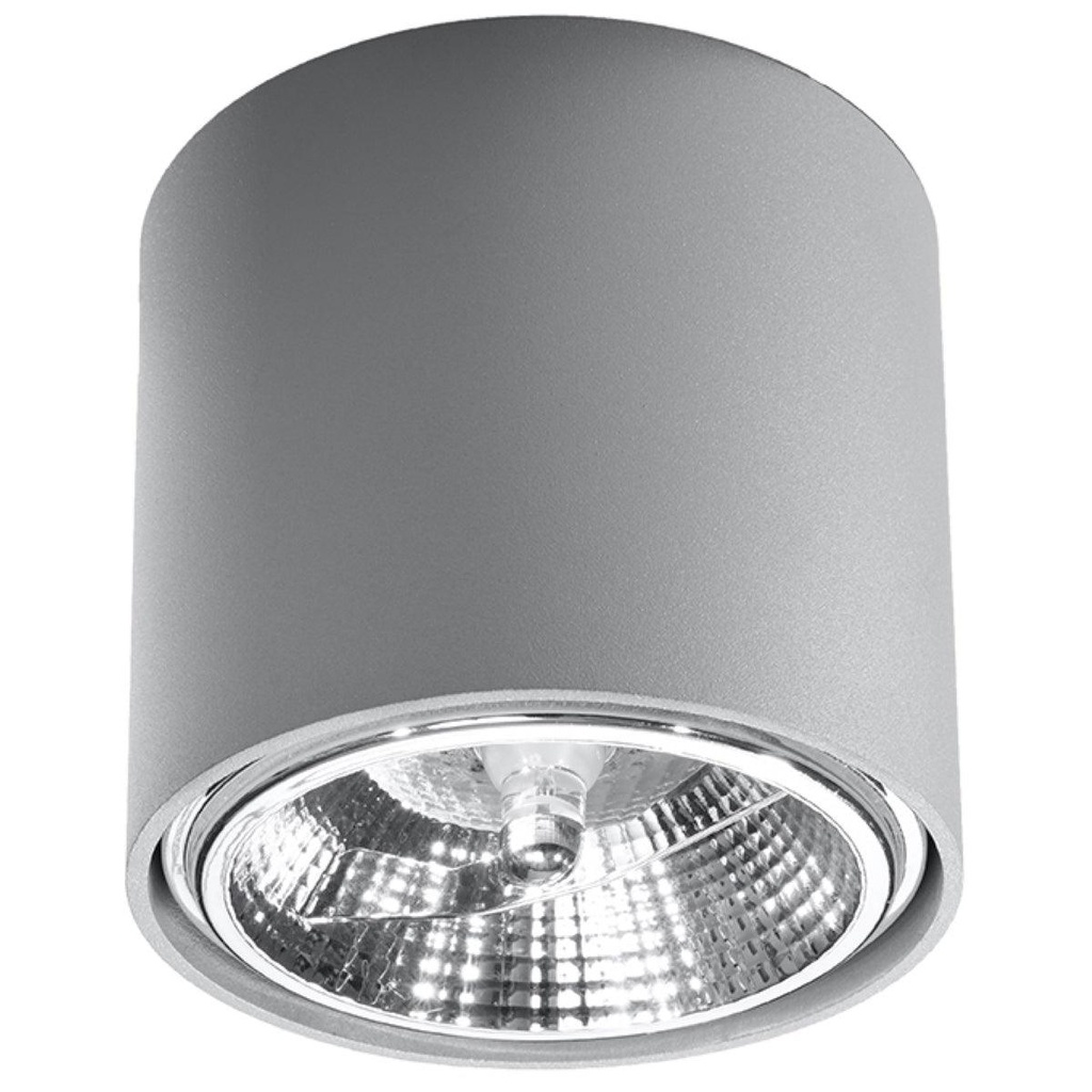 [SL.0696] TIUBE ceiling light grey