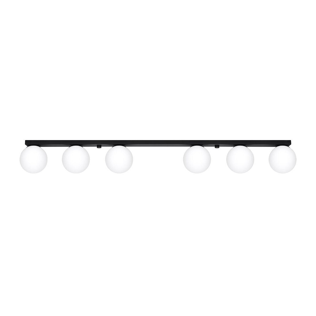 [SL.1155] Lampada da soffitto YOLI 6 nero