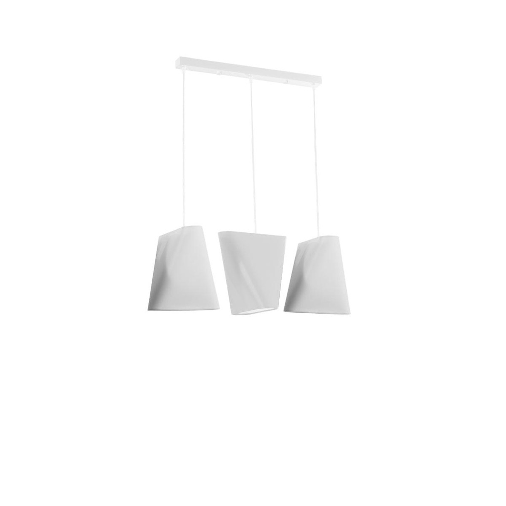 [SL.0771] BLUM 3 Chandelier white