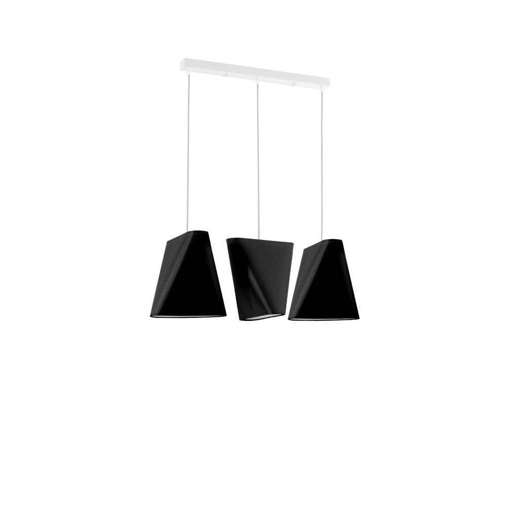 [SL.0772] Lampadario BLUM 3 nero