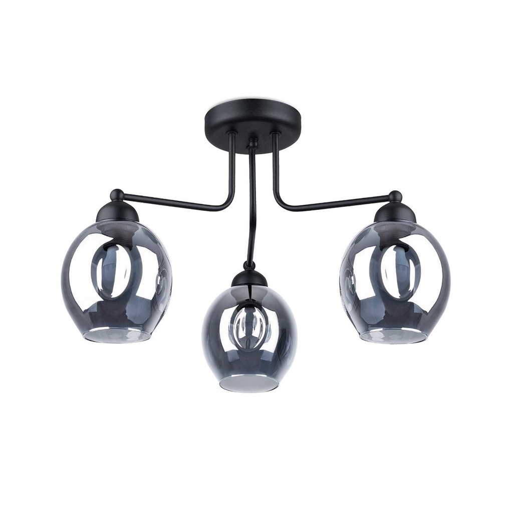 FILLAN 3 black chandelier