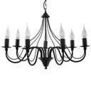 MINERWA 7 Lampadario nero