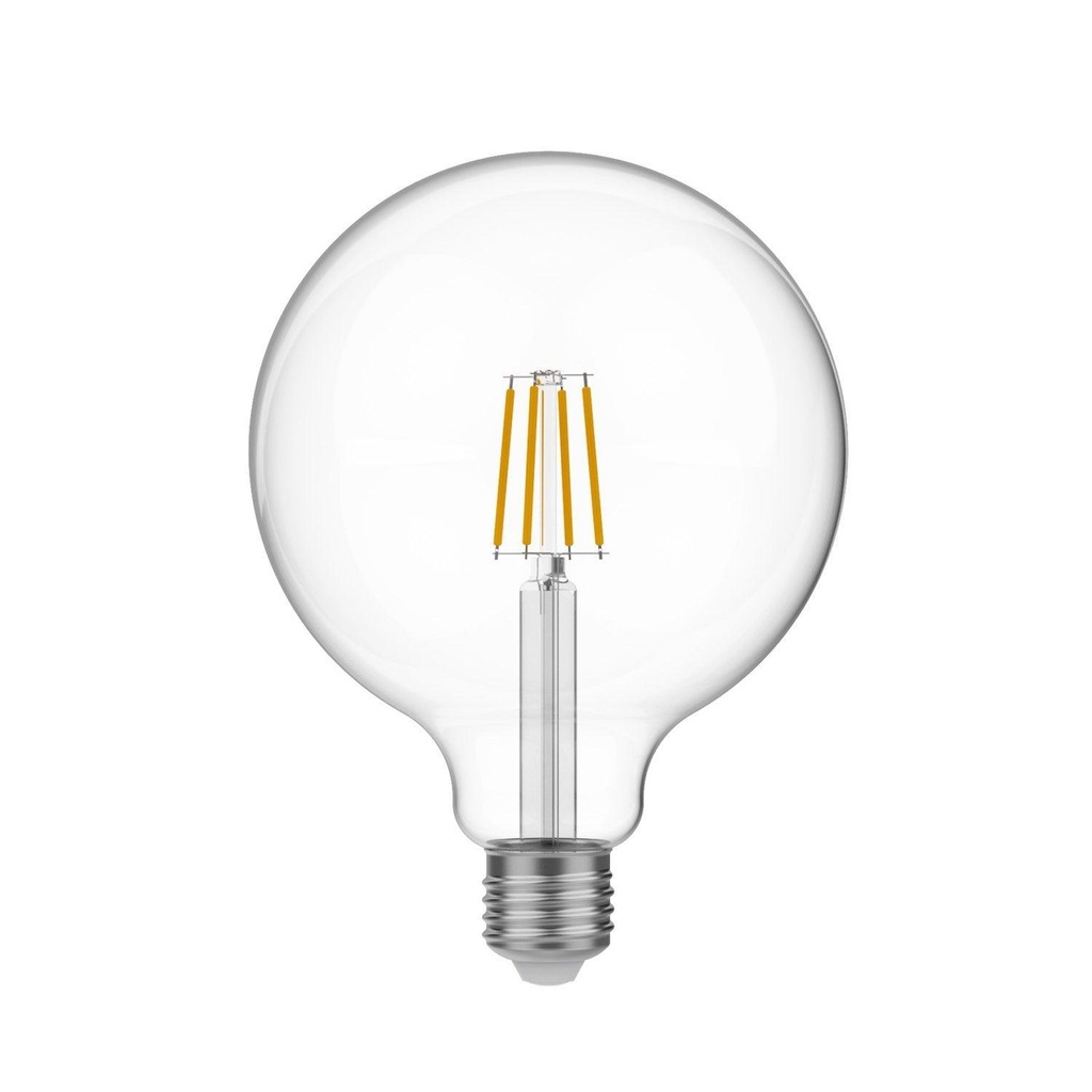 LED Bulb Transparent Globe G125 4W 470Lm E27 2700K - E05