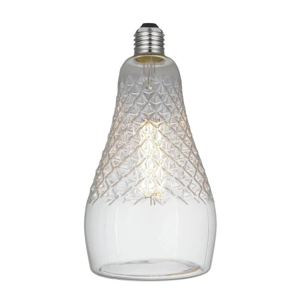 Lampadina LED Trasparente Iris Linea Crystal 6W 600Lm E27 2700K