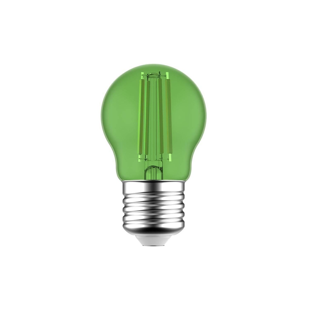Lampadina LED Verde Globetta G45 Decorativa 1,4W 75Lm E27