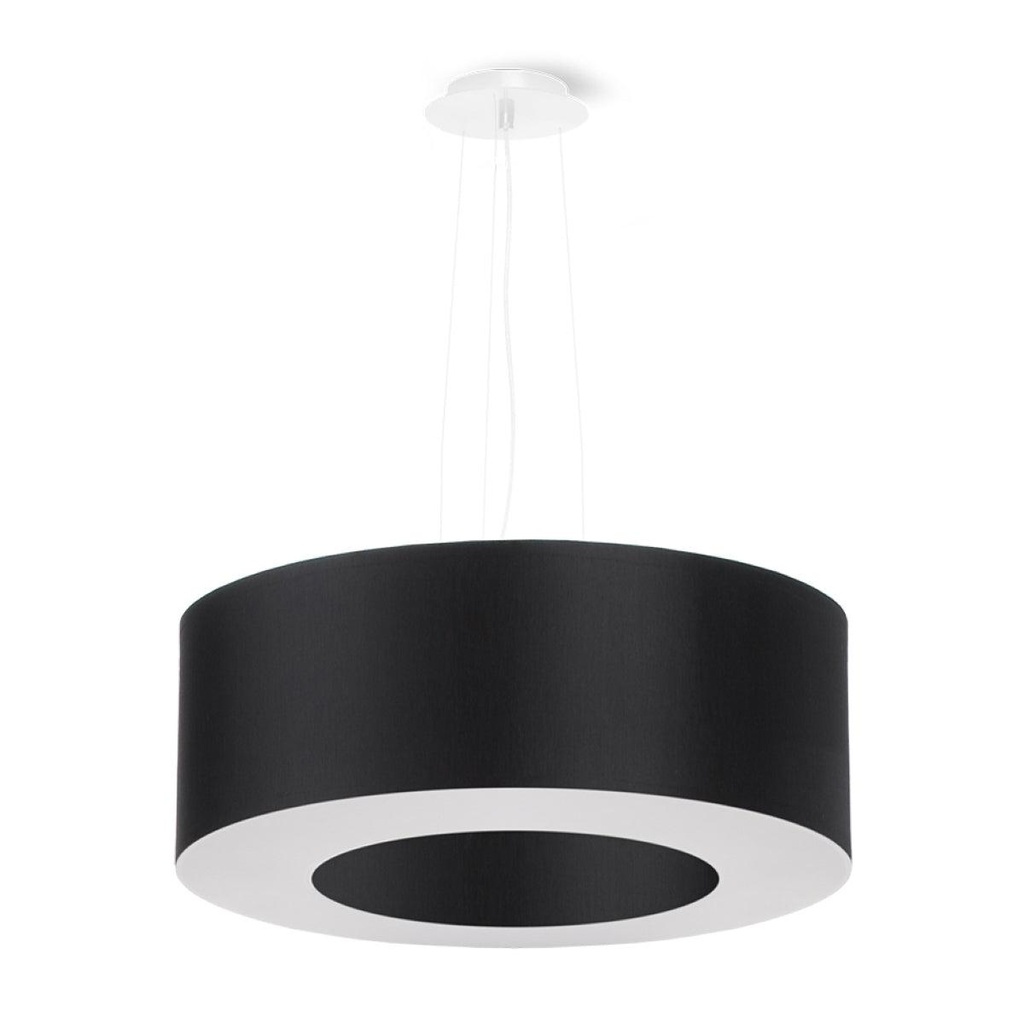 [SL.0748] Lampadario SATURNO 50 nero