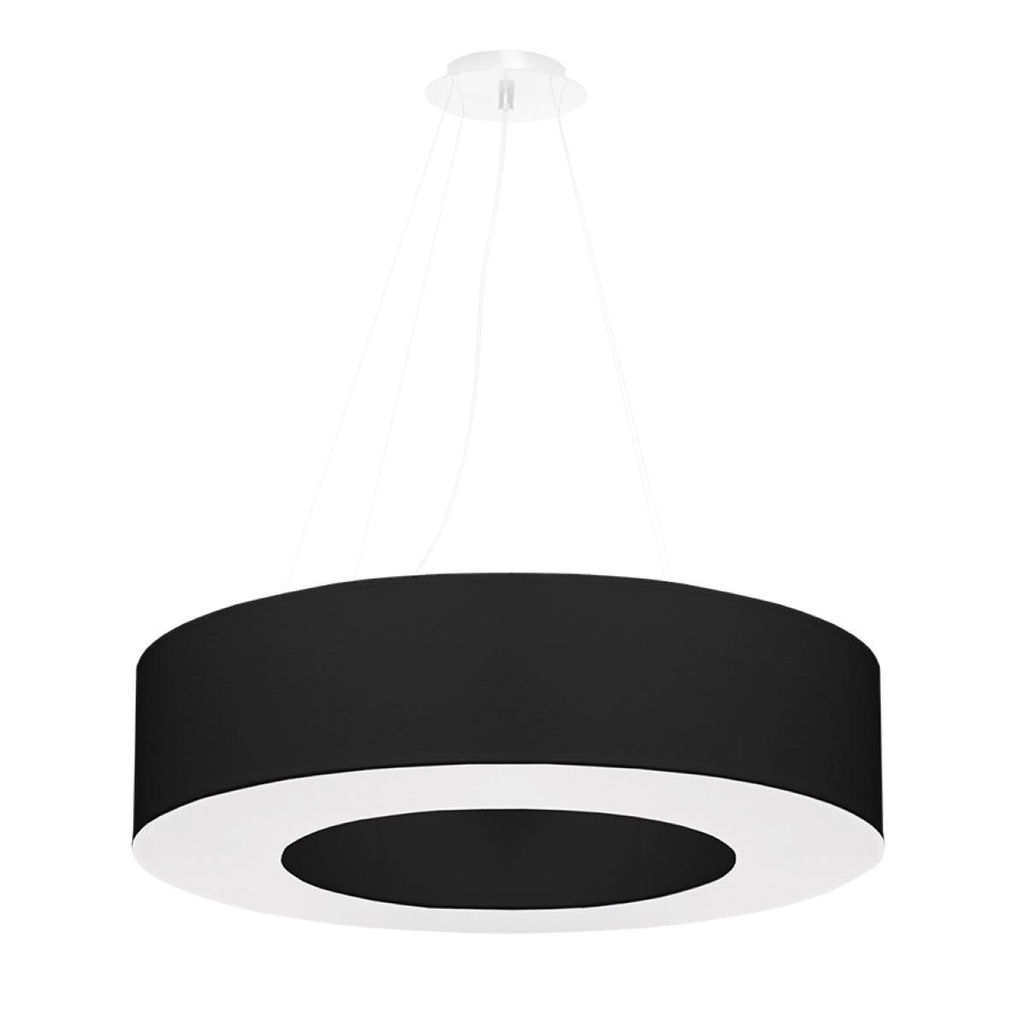 [SL.0752] Lustre noir SATURNO 70