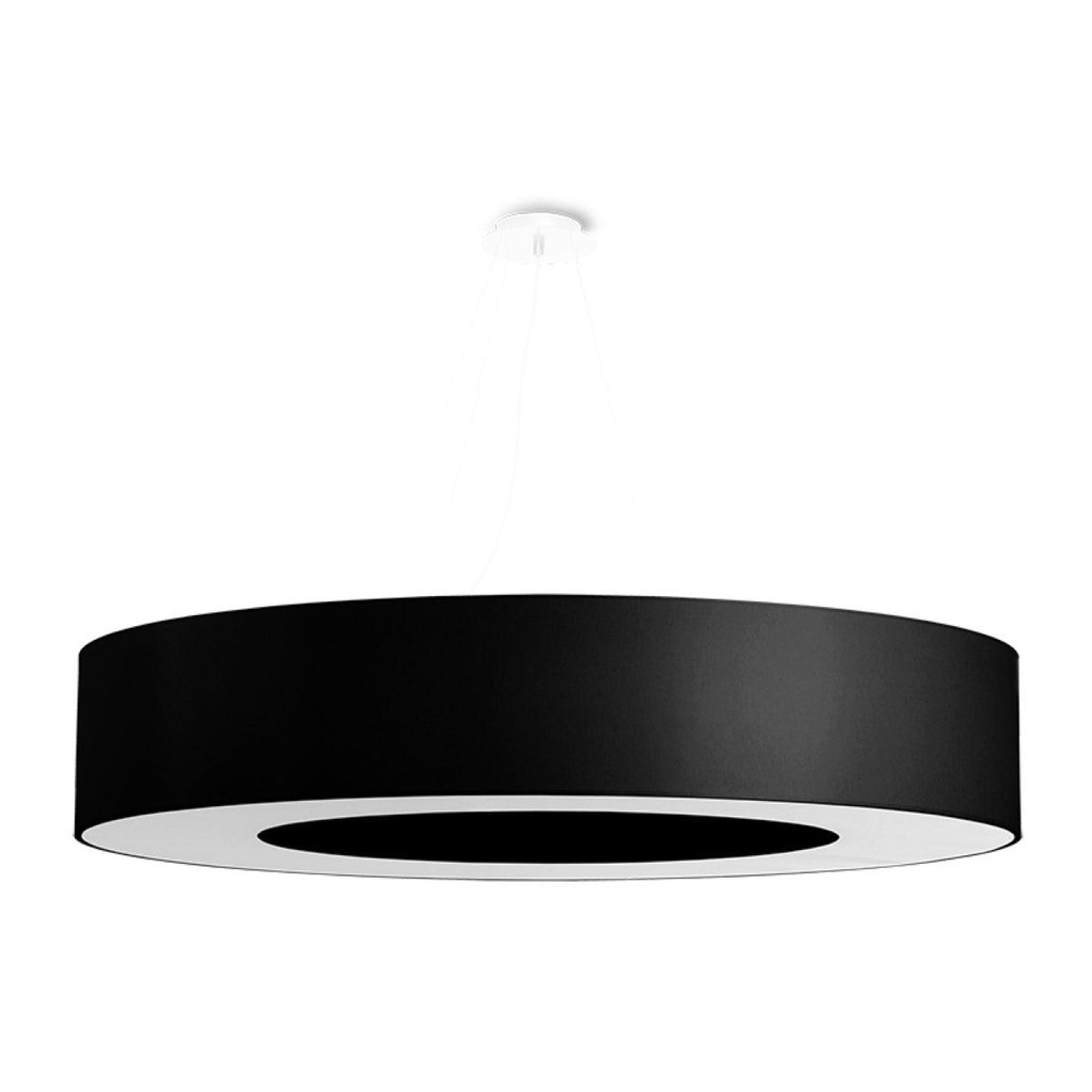 [SL.0796] Lustre noir SATURNO 90