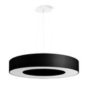 Lampadario SATURNO SLIM 50 nero