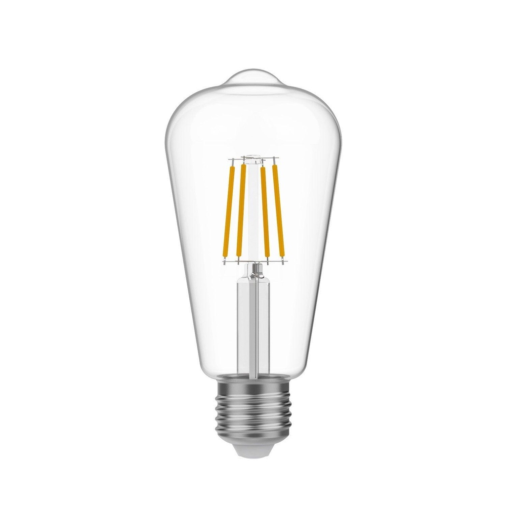 LED Bulb Transparent Edison ST64 4W 470Lm E27 2700K - E03