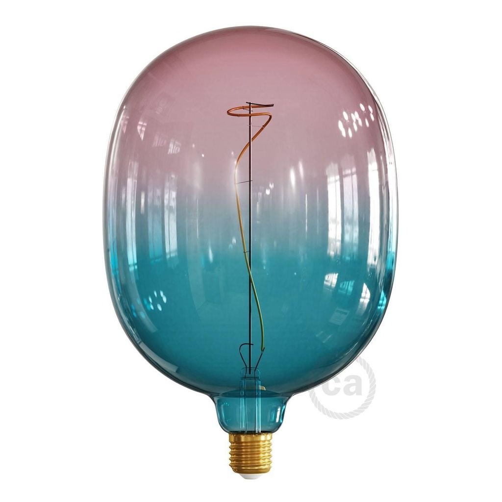 Lampadina LED XXL Egg linea Pastel Dream filamento Vite 4W 100Lm E27