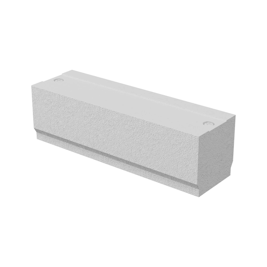 Straight power switch white