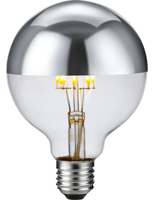 LED E27 Filamento Globo Top Specchio, LX023880812