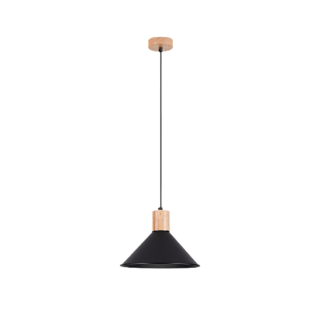 [SL.1320] JAGA schwarze Pendelleuchte