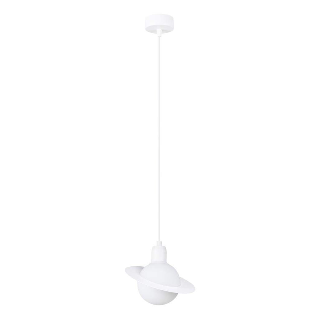 Lampada a sospensione HYPERION 1 bianca