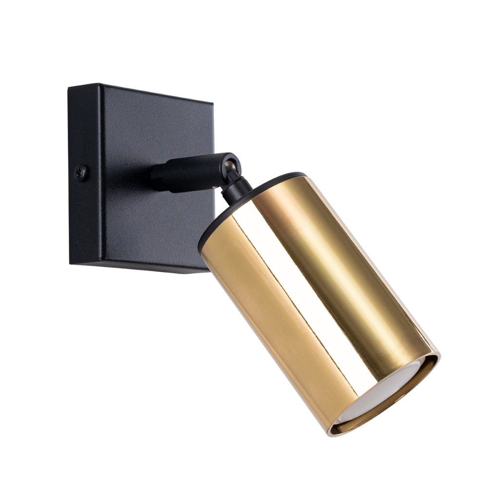 [SL.1382] Wall lamp WINX black/gold