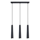 Lampada a sospensione PRYSM 3L nera