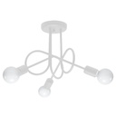 Lampadario LOOP 3 bianco