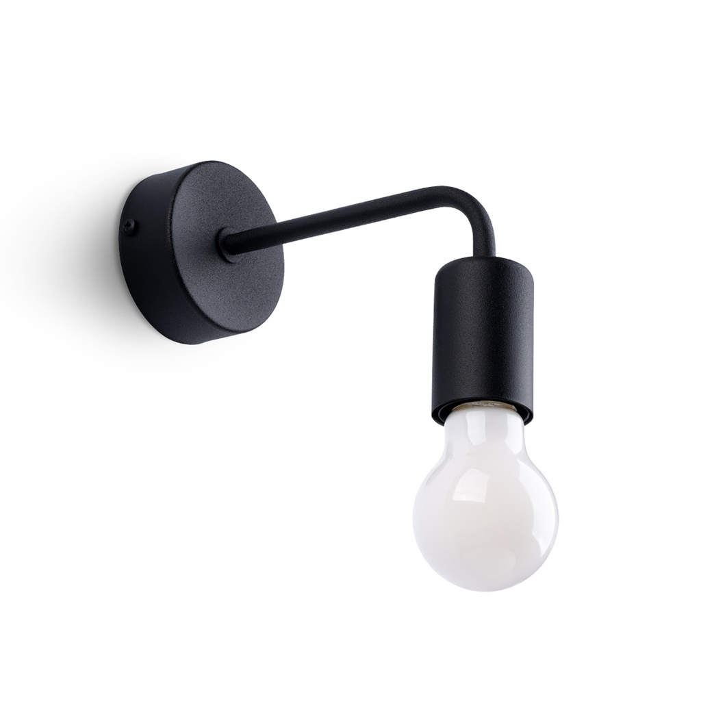 Lampada da parete NORAH nera
